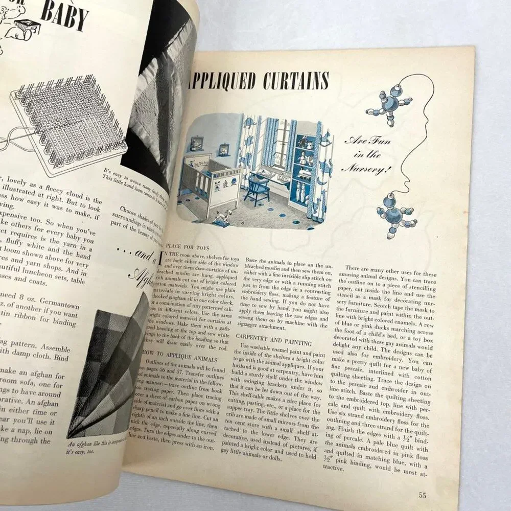 Vintage 1941 The Home Handicraft Book
